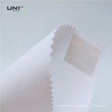 HDPE/LDPE Non Woven Hot Melt Fabric Fusible Adhesive Collar  Interlining  Top Fuse Interlining